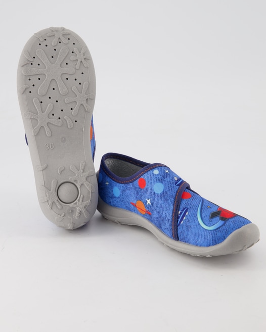 Fischer Boogy Hausschuhe in Blau