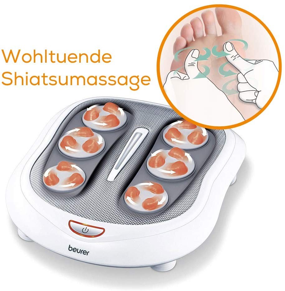 Beurer - FM 60 Shiatsu Foot Massager - 3 Years Warranty