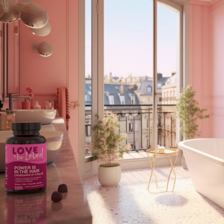Love and be Loved Gummies Cheveux croissance et vitalité 3 mois