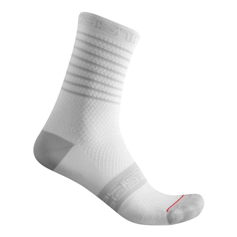 Castelli SUPERLEGGERA 12 - Chaussettes Femme blanc