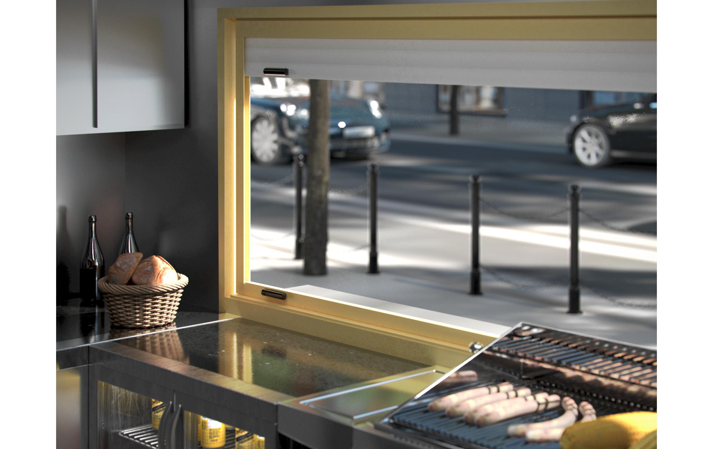 Öffnungsmelder Baseline DoorProtect Plus Jeweller SchwarzKabelloser Magnetkontakt mit Erschütterungs- und Neigungssensoren