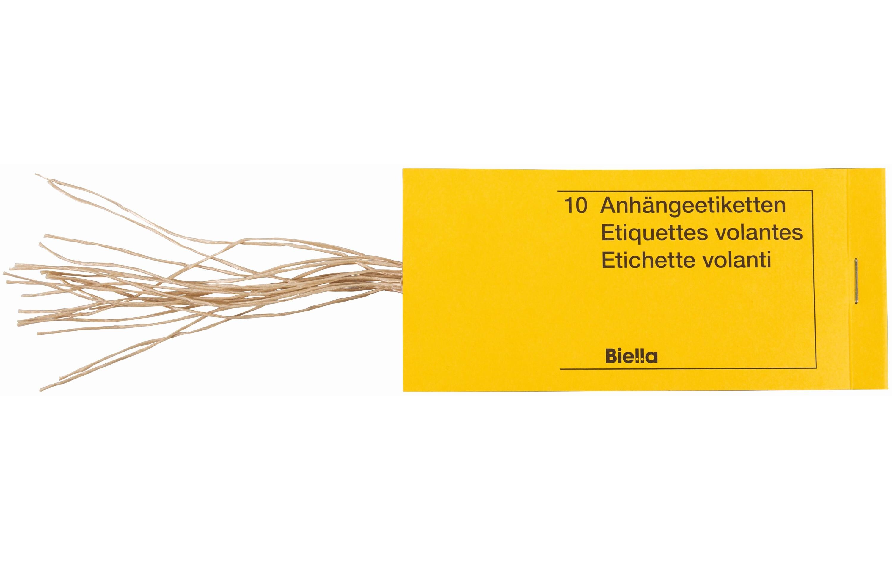 Adressetiketten 120 x 60 mm, 10 StückAnhängeetiketten mit Adressfeld-Vordruck