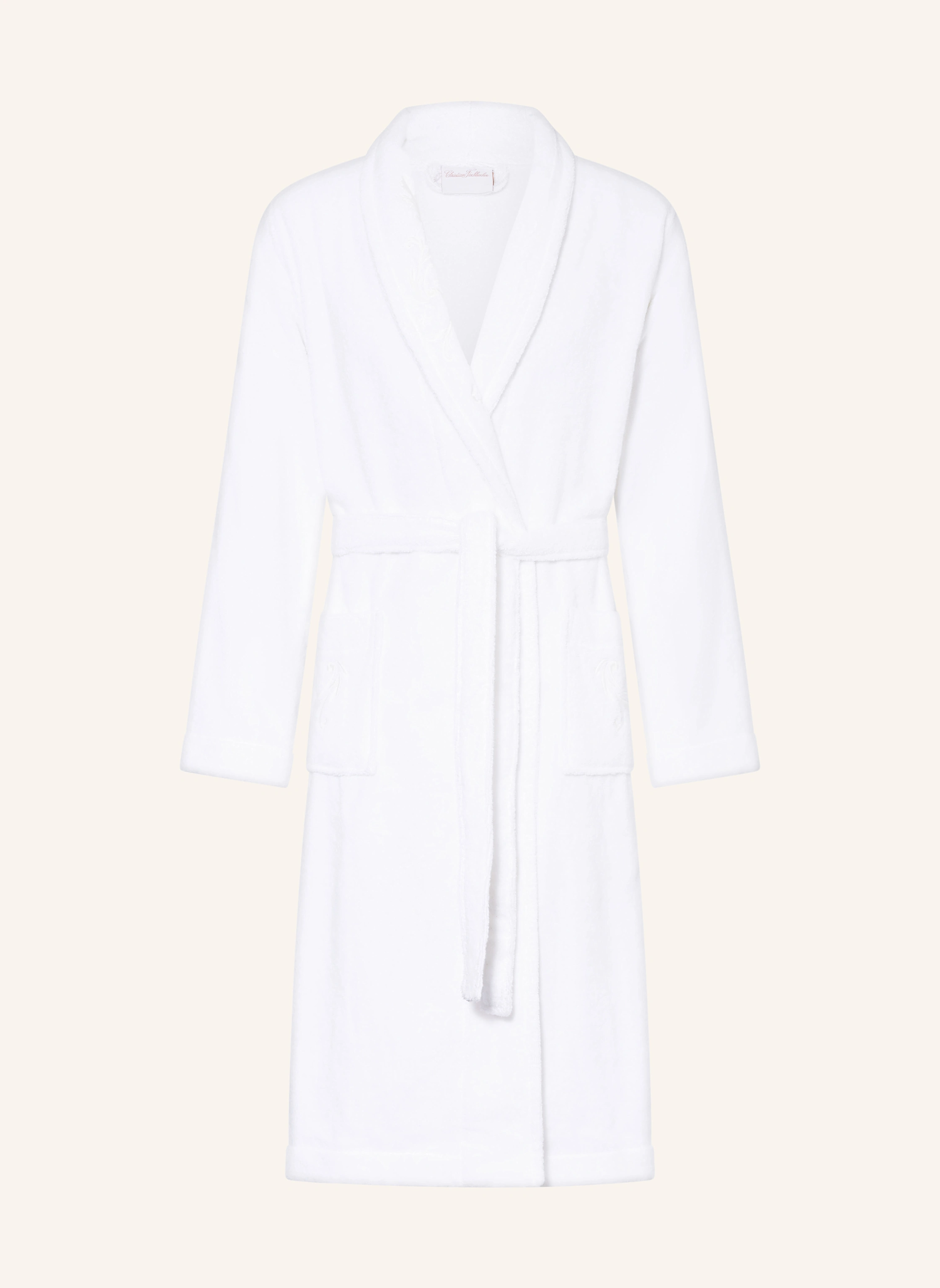 Christian Fischbacher Unisex-Bademantel SNOW LACE