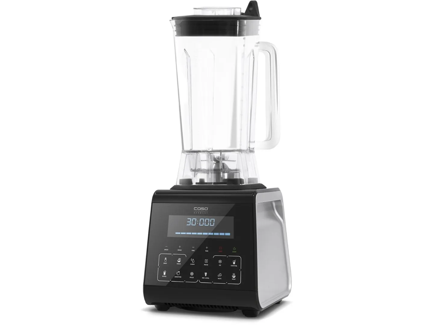 Caso B3000, Bordplade blender, 2 L, Impulsfunktion, Knusning af is, 1400 W, Blå