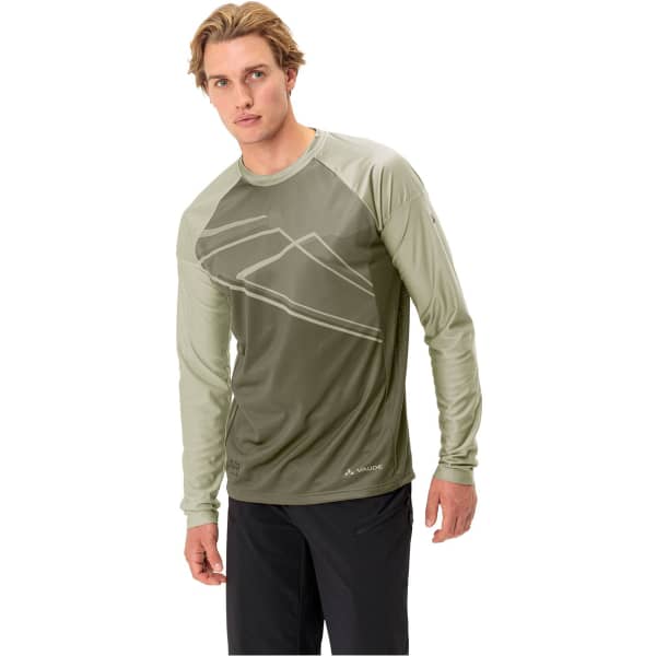 T-shirt trail VAUDE MEN'S MOAB LS T-SHIRT VI KHAKI UNI
