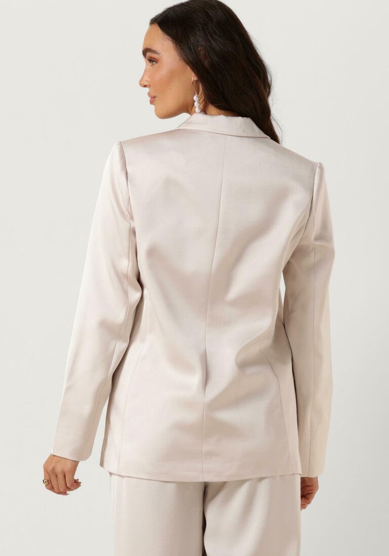 NEO NOIR creme neo noir blazer jardin heavy sateen blazer
