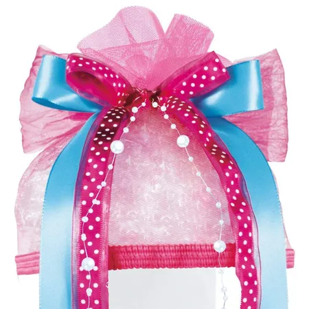 Roth Fertige Schleifen Schleife Pink Dots