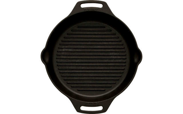 Petromax GPh Gusseisen Grill-Feuerpfanne mit zwei Henkeln