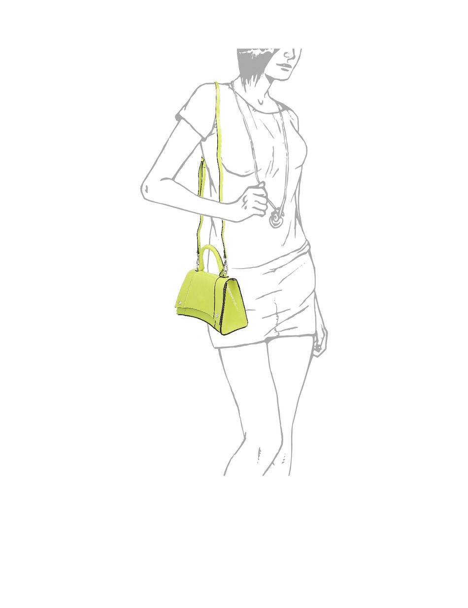 Lackleder Tasche