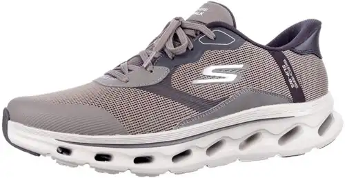 Skechers taupe 216660/DKTP - maat 14 sneaker taupe - maat 14 Calandschoen