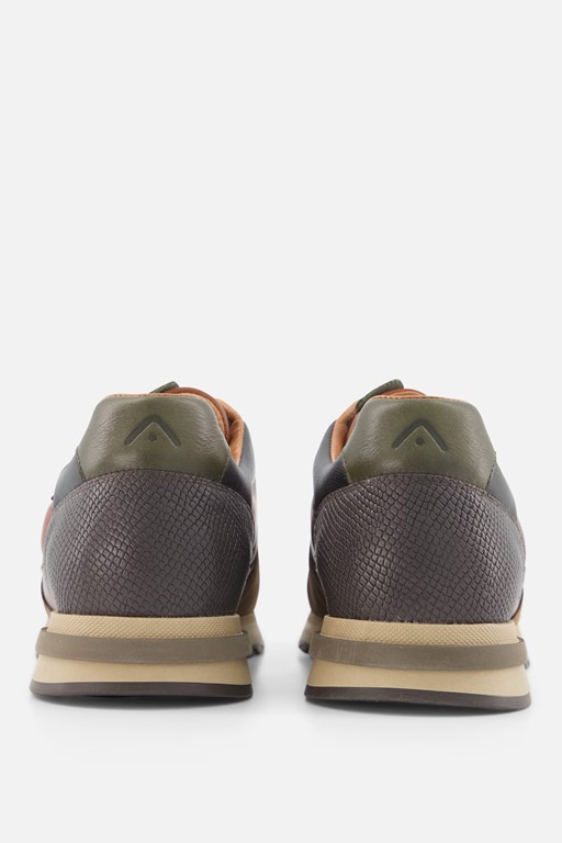 Ambitious Temple Sneakers cognac Leer