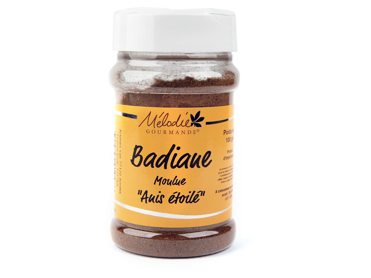 Badiane en poudre - 100g - Mélodie Gourmande