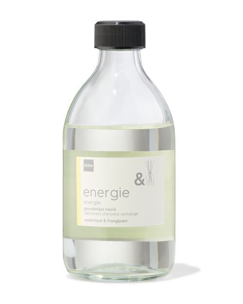 recharge pour bâtonnets parfumés 250 ml énergie