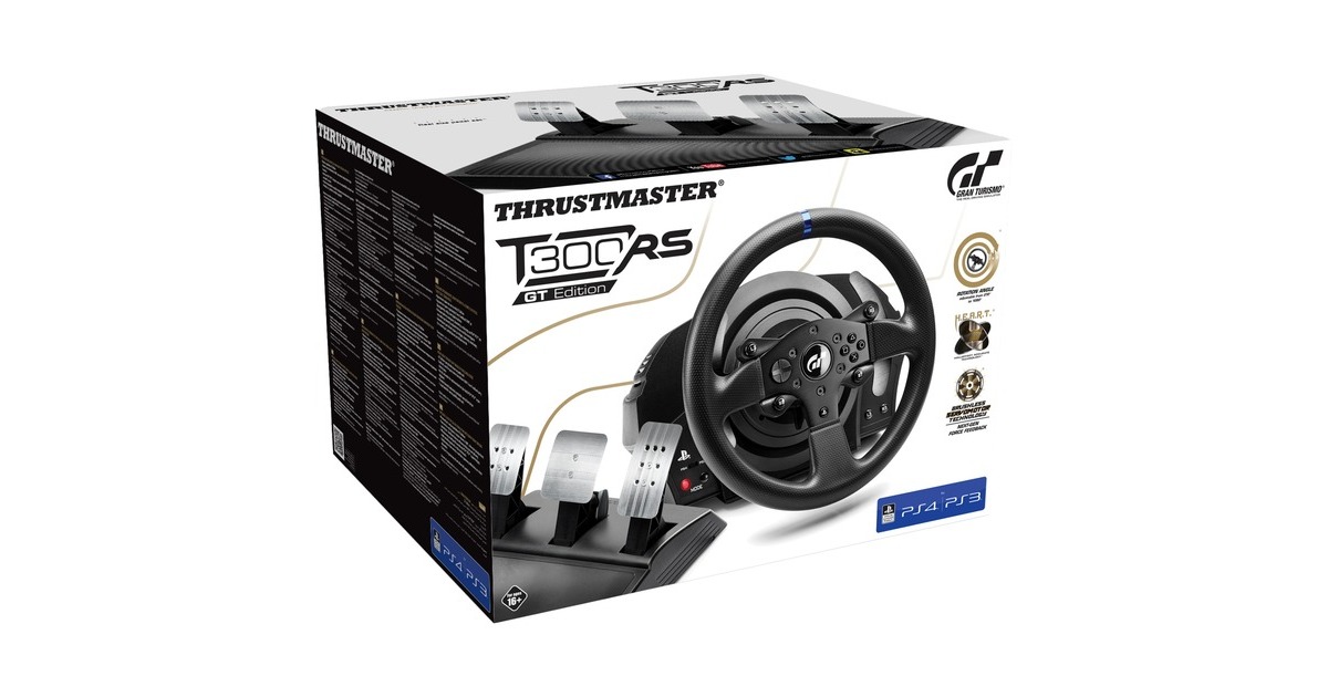 ThrustmasterT300 RS GT Edition stuur  (Zwart, Pc, PS3, PS4, PS5)