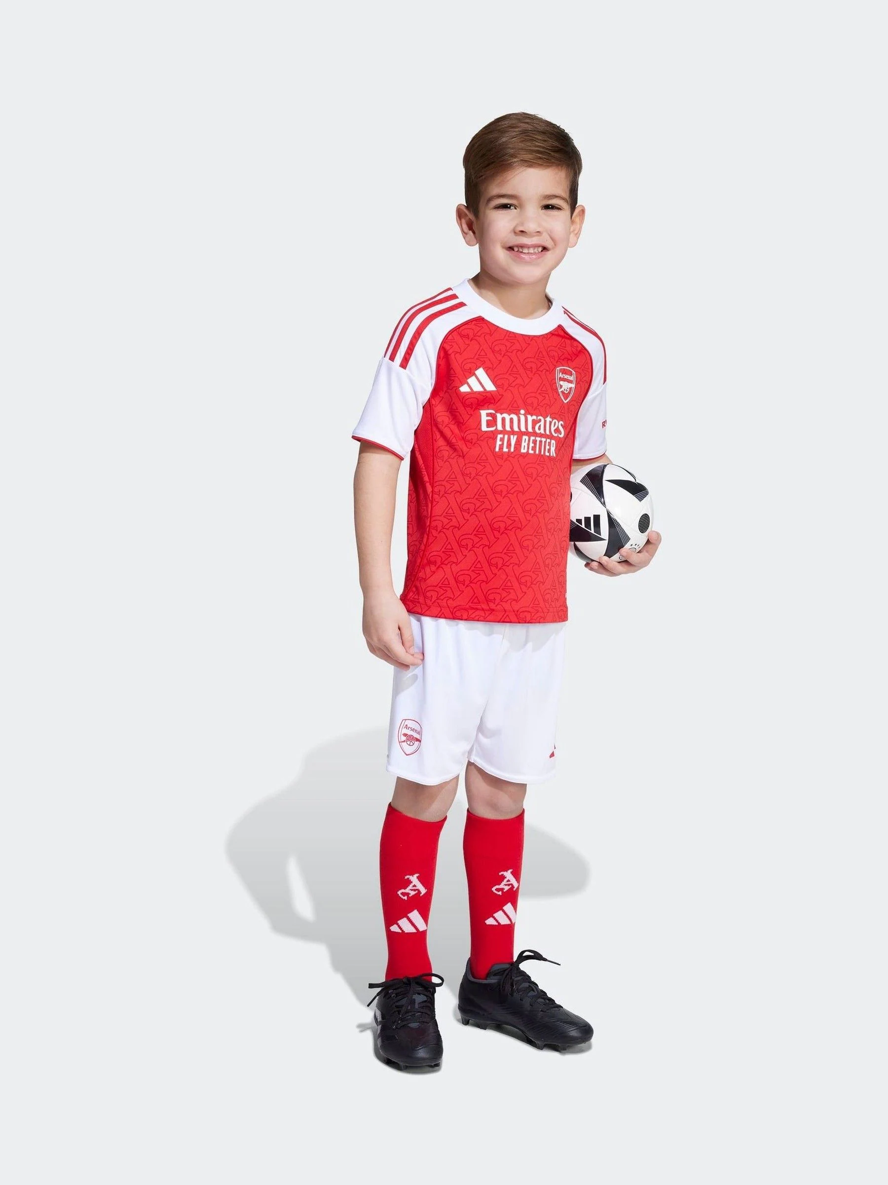 adidas Kids Arsenal 25/26 Home Mini Kit