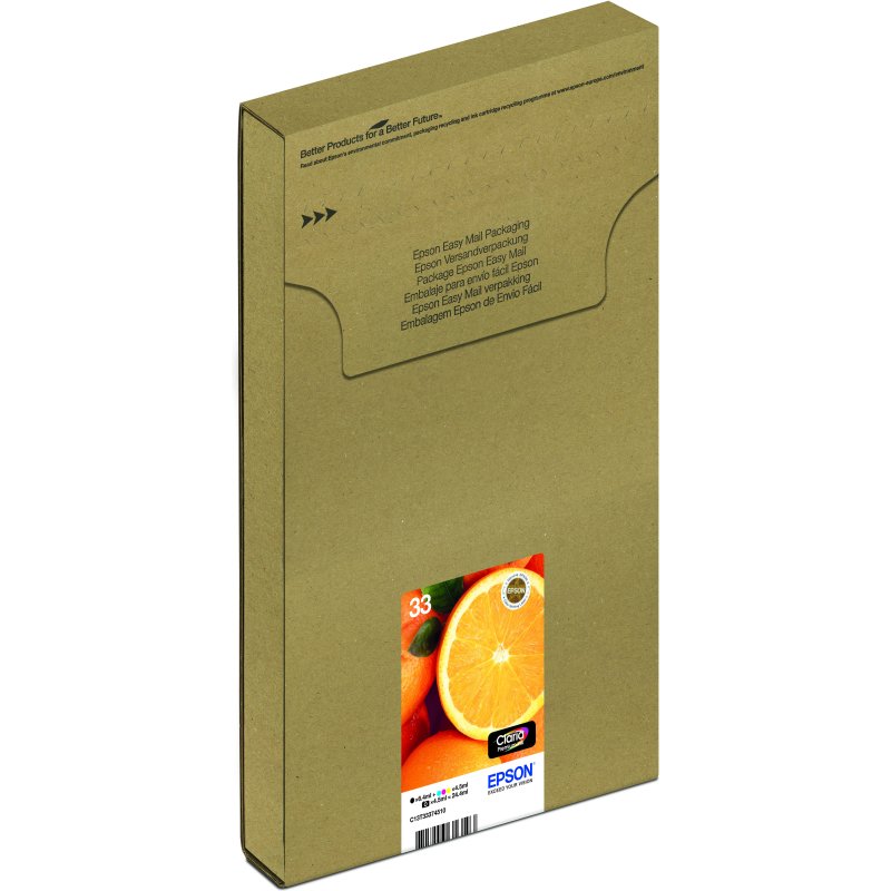 Epson Oranges Multipack 5-colours 33 Claria Premium Ink EasyMail Pack