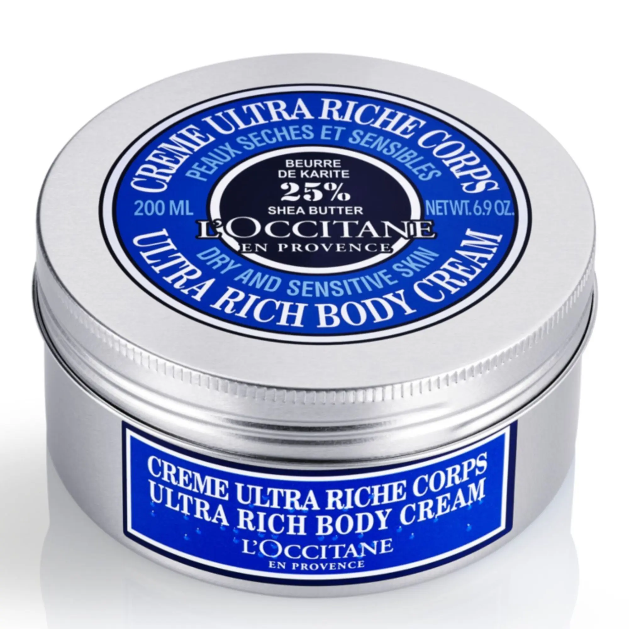 L'Occitane en Provence - Crème Ultra Riche Corps Peaux Sèches & Sensibles 100ml - Crème et lait