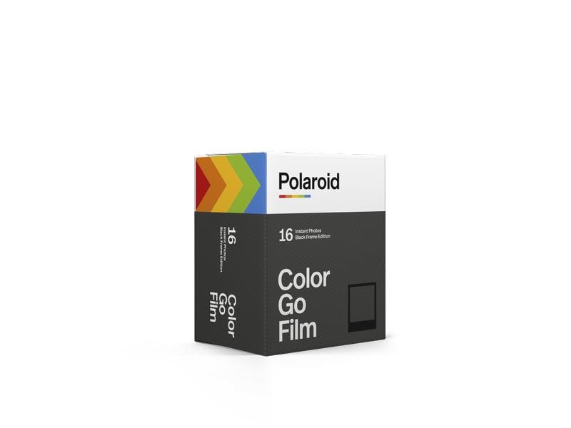 Polaroid Sofortbildfilm Go Black Frame – Doppelpack (8 8) Passende Sofortbildfilme zu der Polaroid Sofortbildkamera Go