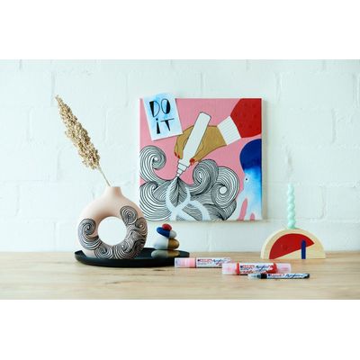 Edding 5300 - Marqueur acrylique - jaune vert