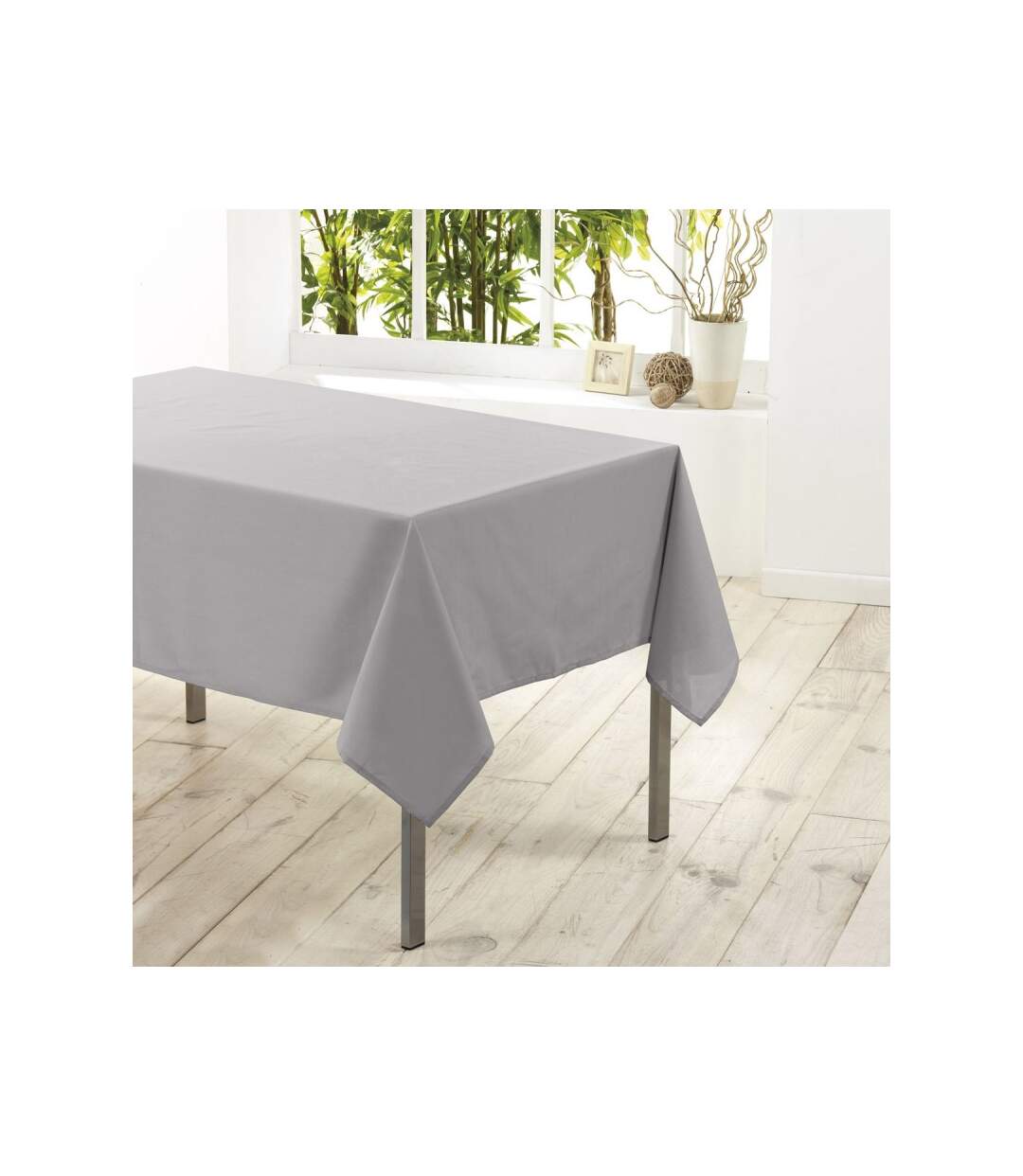 Nappe Antitache Essentiel 140x250cm Gris