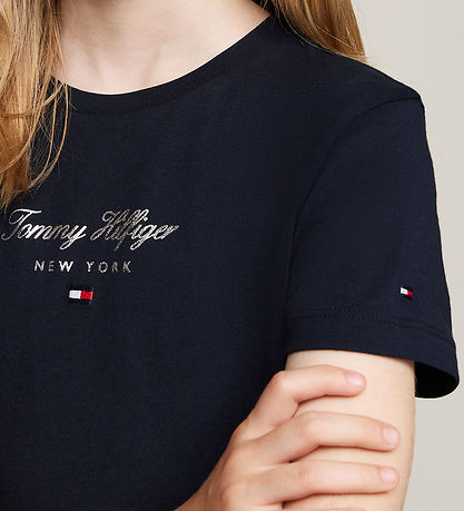 Tommy Hilfiger T-shirt - NYC Foil - Desert Sky