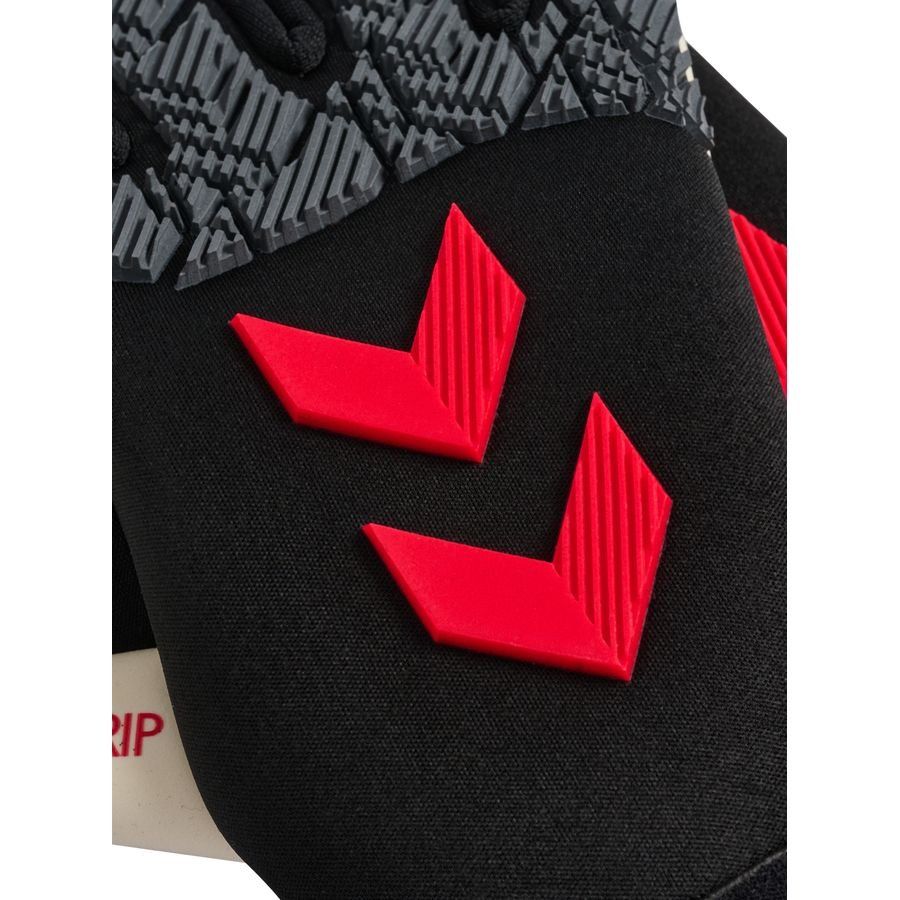 Hummel Gants de Gardien Hyper Grip - Noir/Blanc/Rouge