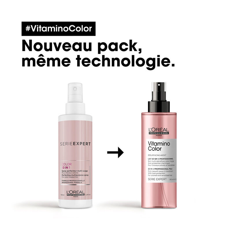 Lait 10 en 1 sans rinçage Vitamino Color 190ml