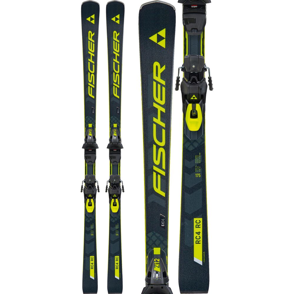 Fischer RC4 Worldcup RC M-Track 24/25 Ski inkl. RC4 Z12 Gripwalk Bindung