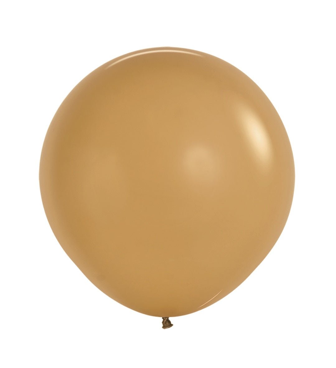 Bruine Ballonnen Latte 61cm 3st