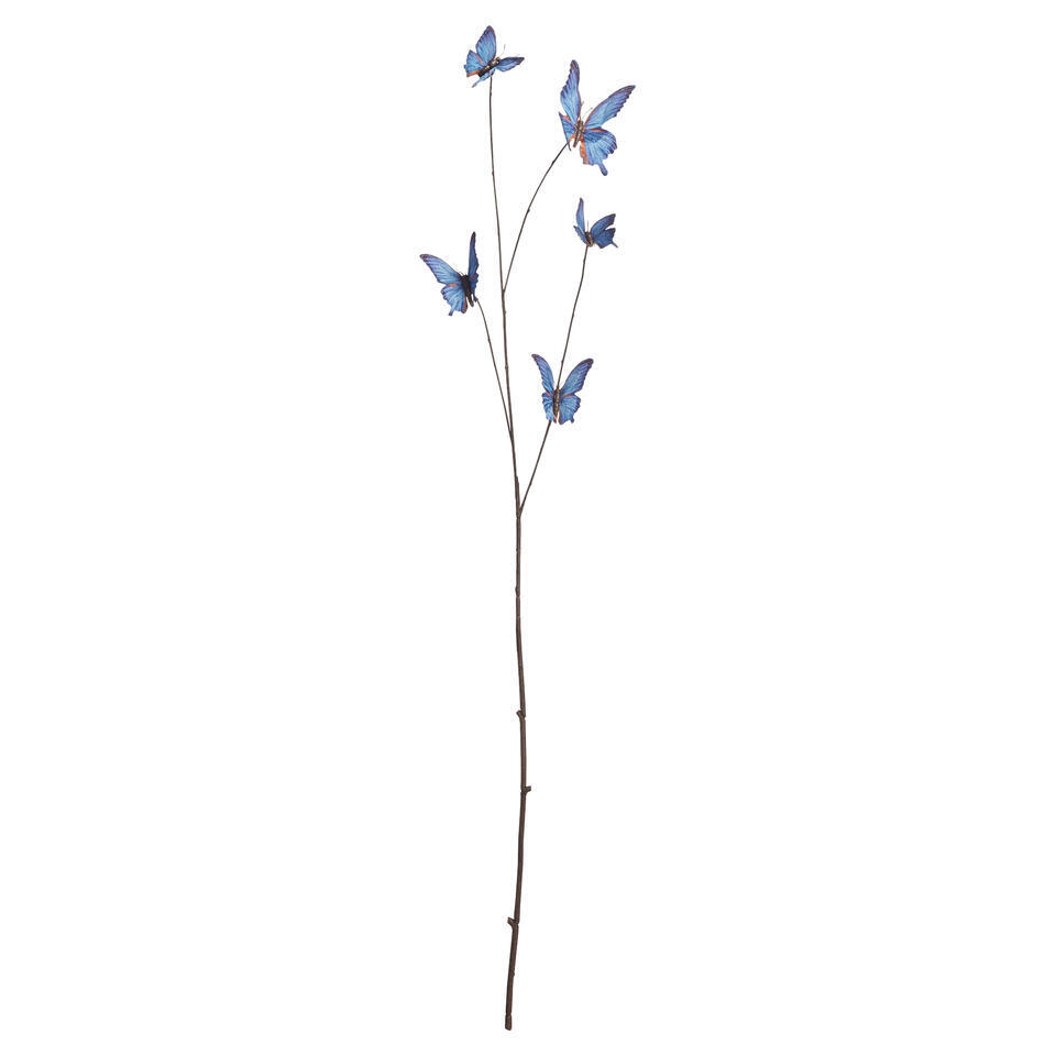 Kunsttak Vlinder Blauw