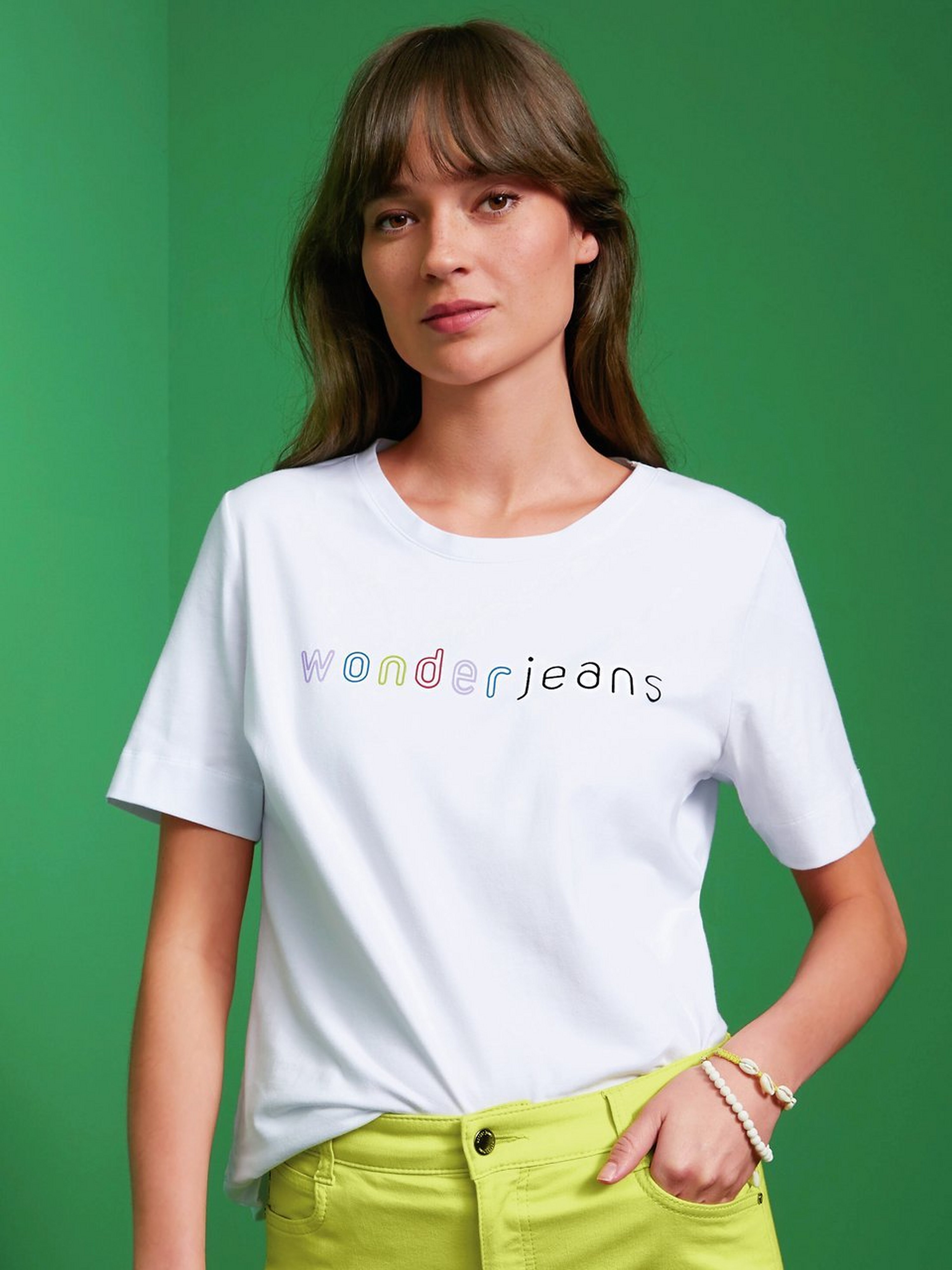 Rundhals-Shirt