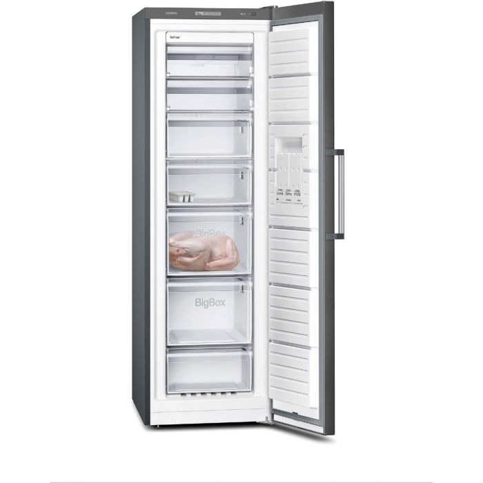 Siemens Gefrierschrank iQ300 GS36NVXEV BlackSteel