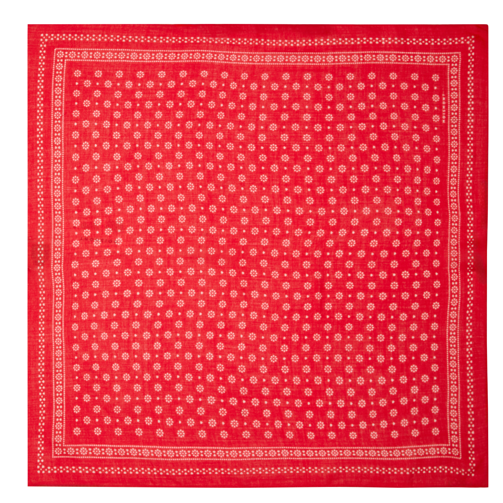 N°676 - Foulard en laine | Rouge