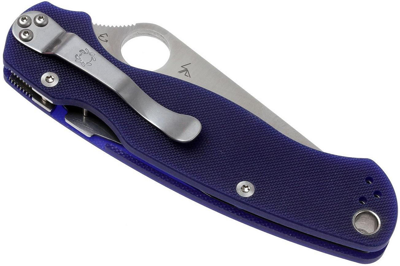 Spyderco Paramilitary 2 S110V Dark Blue C81GPDBL2 zakmes