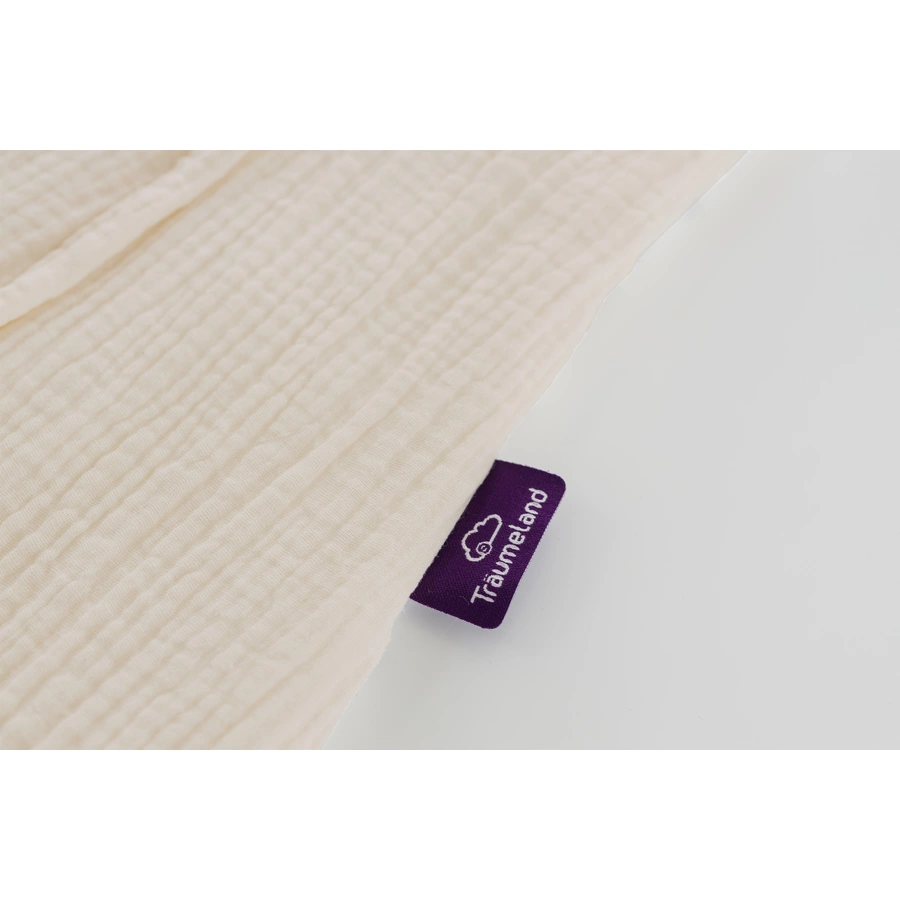 Träumeland Sommerschlafsack LIEBMICH Musselin beige