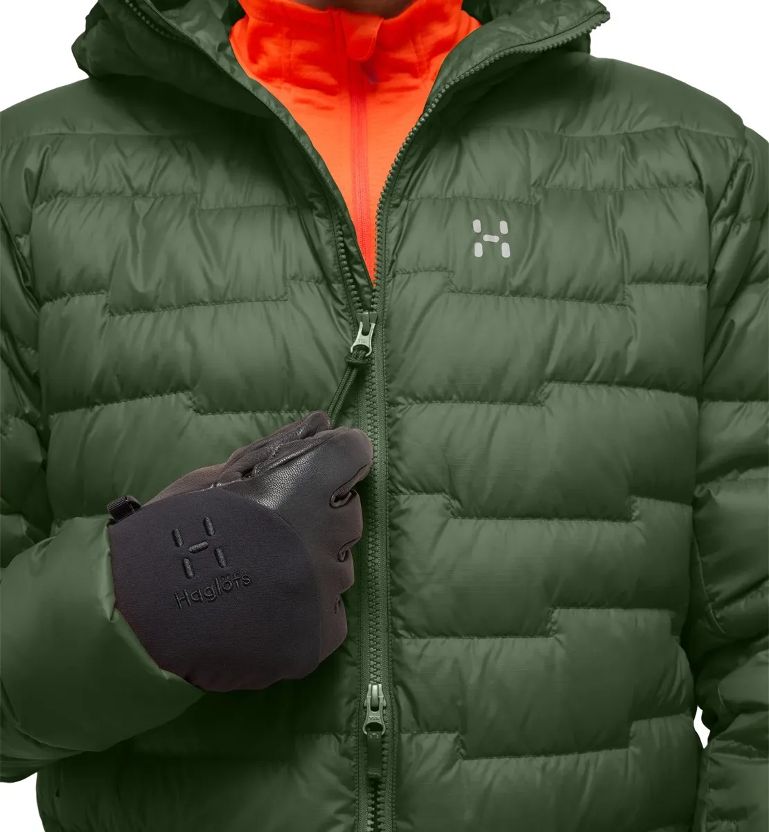 Haglöfs Roc Flash Down Hood Men Seaweed Green