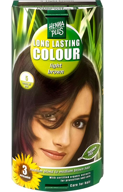 HENNA Long Last Colour<br>1 Stück, 5 hellbraun