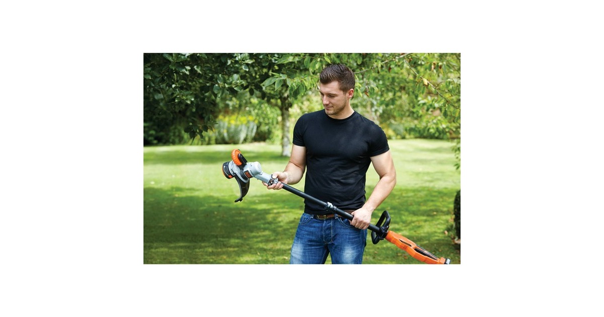 BLACK+DECKERAccu Grastrimmer STC1840PC-QW  (Accu inbegrepen | 18V 4.0Ah | 28cm | AFS)