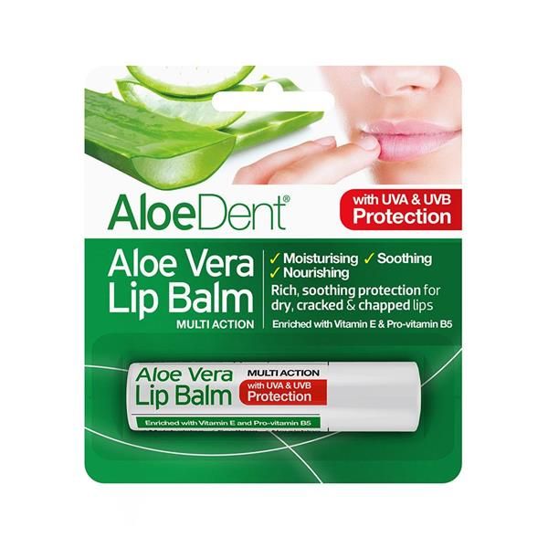 Balsamo Labial Com Aloe Vera