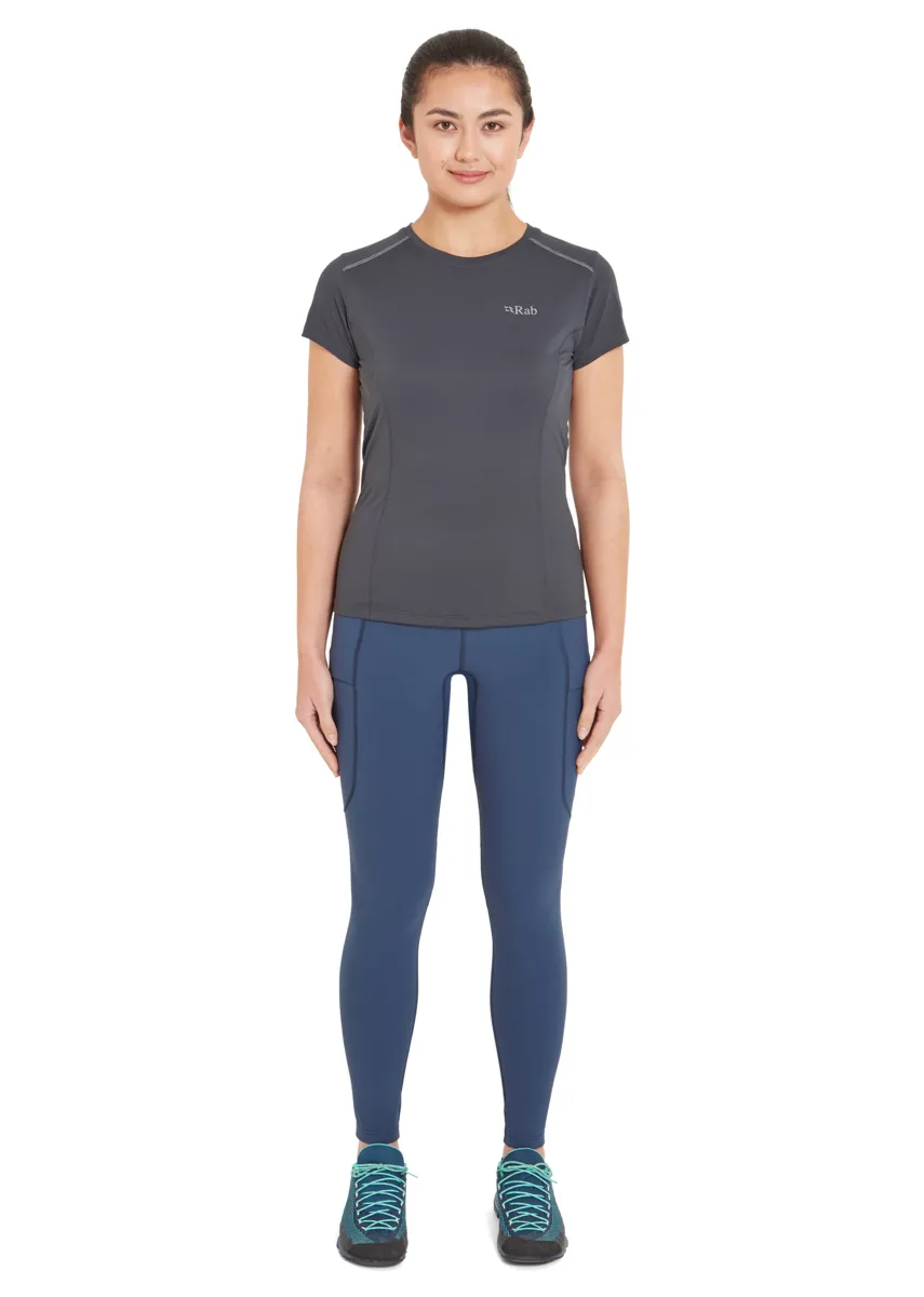 Rab Incline As Tights Wmns Tempest Blue