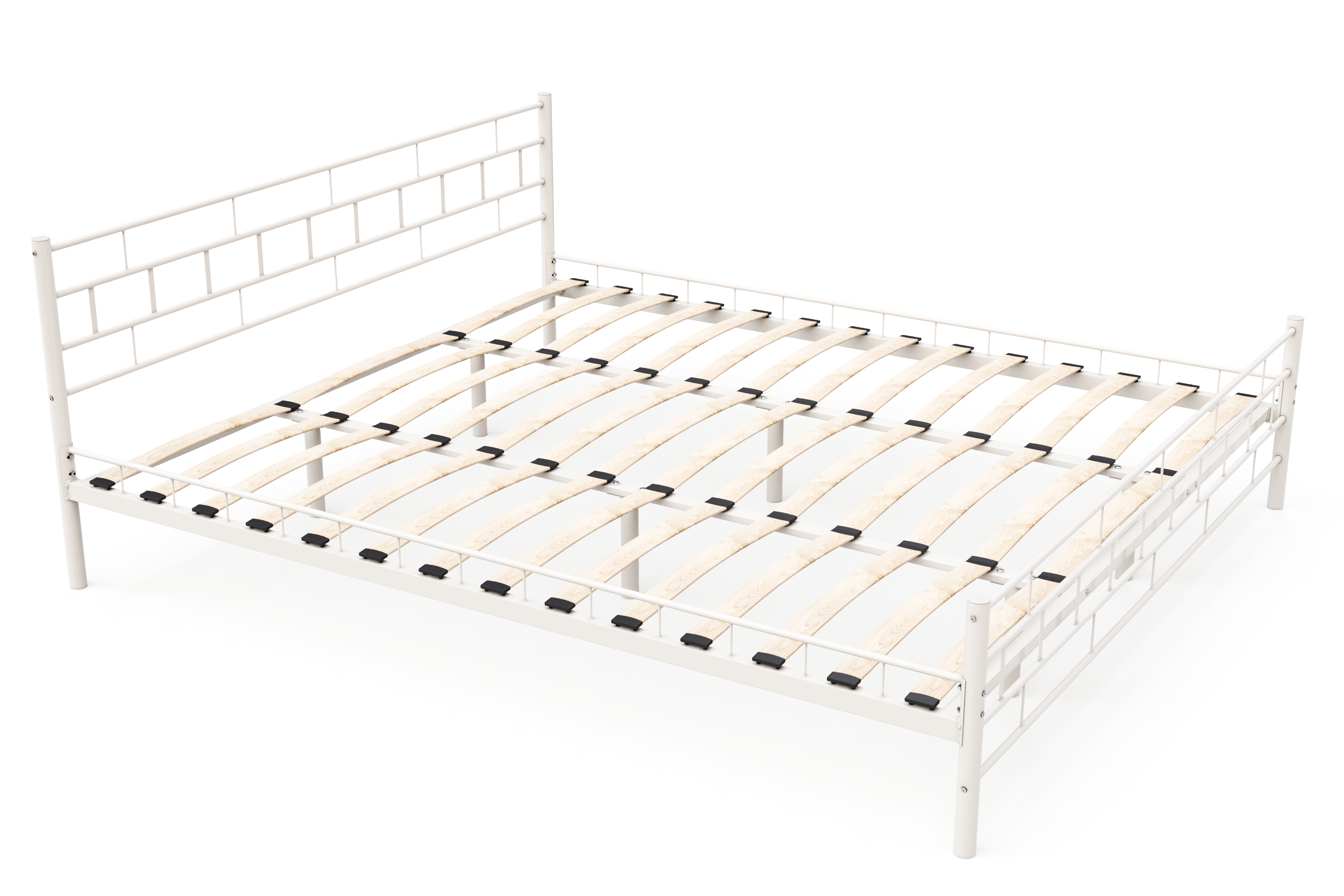 Metallbett CIEL 180 x 200 cm weiss