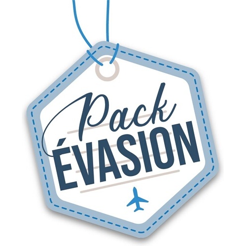 Appareil photo instantané Fujifilm Pack Evasion Instax Square SQ1 Bleu + 10 vues + Housse