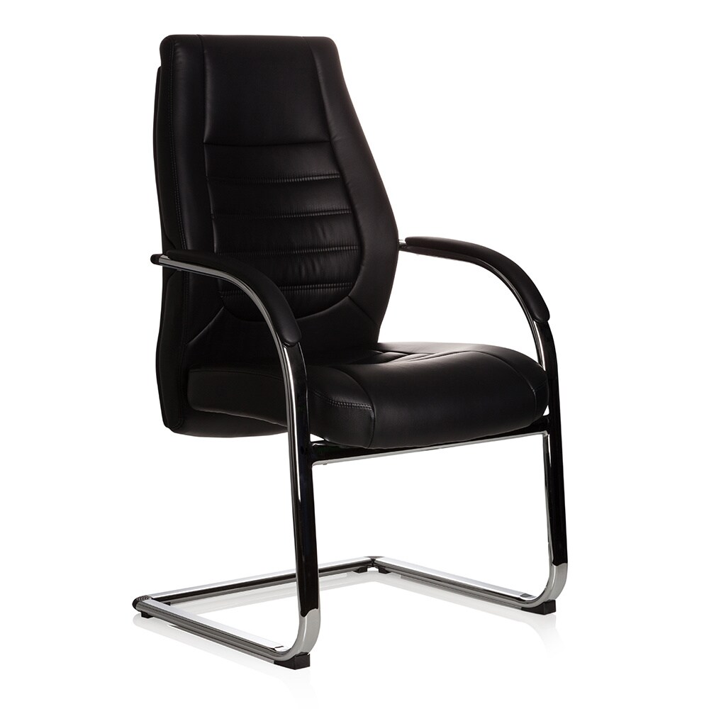 Freischwinger VITORO V Kunstleder mit Armlehnen hjh OFFICE