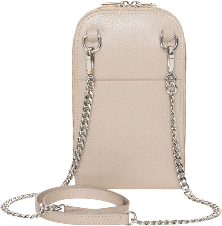 Mandarina Duck MELLOW LEATHER VERTICAL HOLDER / WARM TAUPE Warm taupe