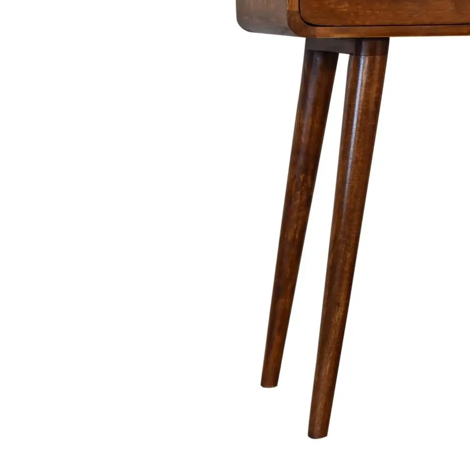 Artisan Furniture Solid hout Kastanje Sidetable Tafel