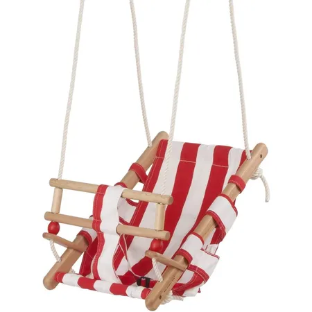 Eitech Babyschaukel, rot/weiß