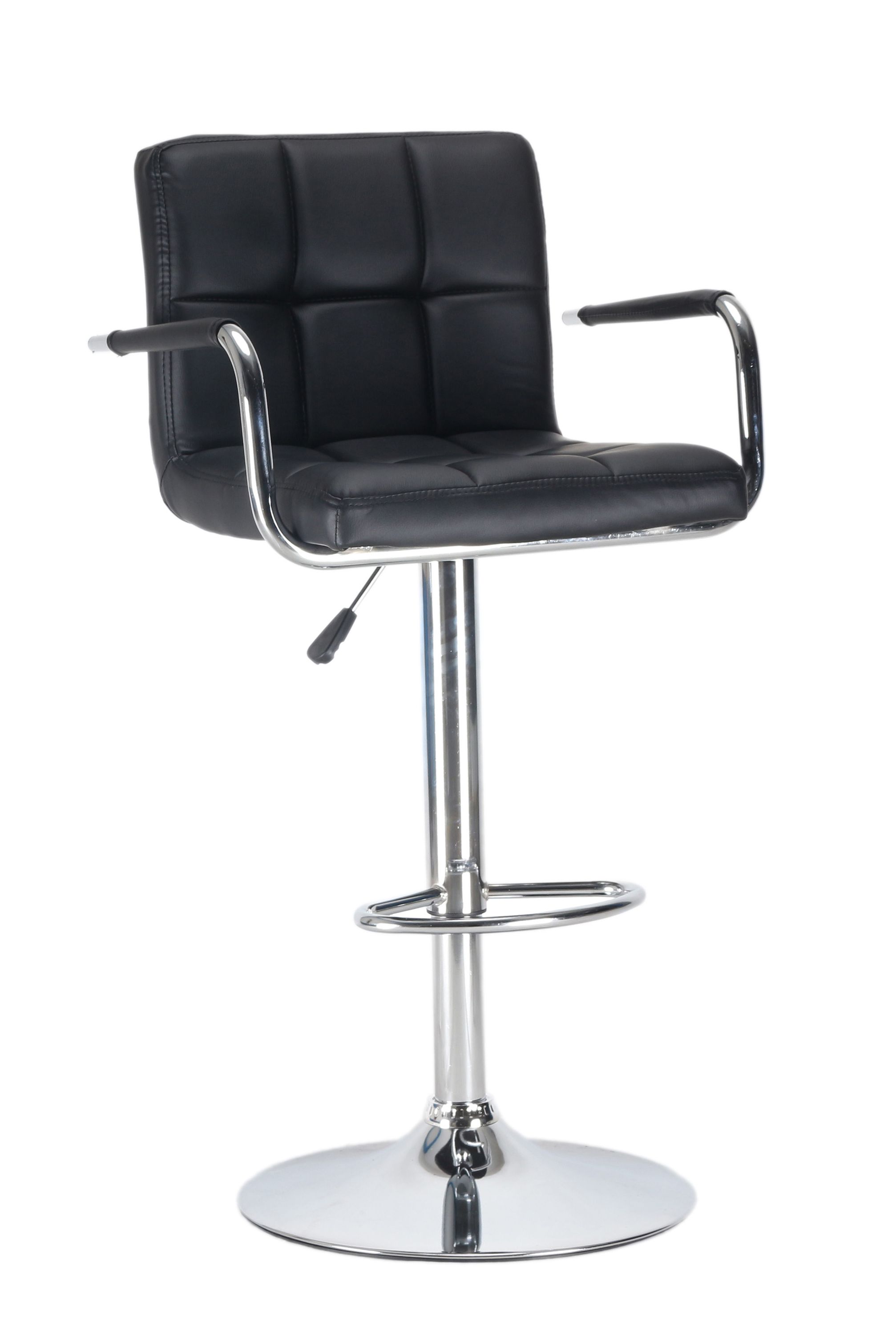 Barhocker LUISA 2er Set schwarz