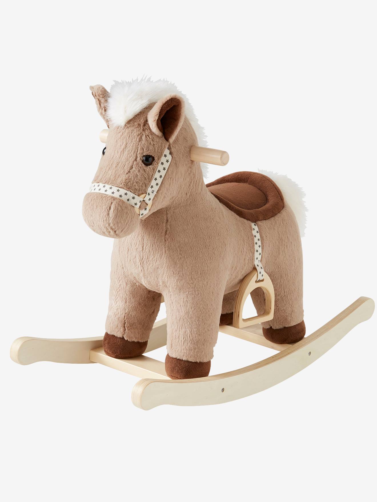 cavalo de balanço marrom