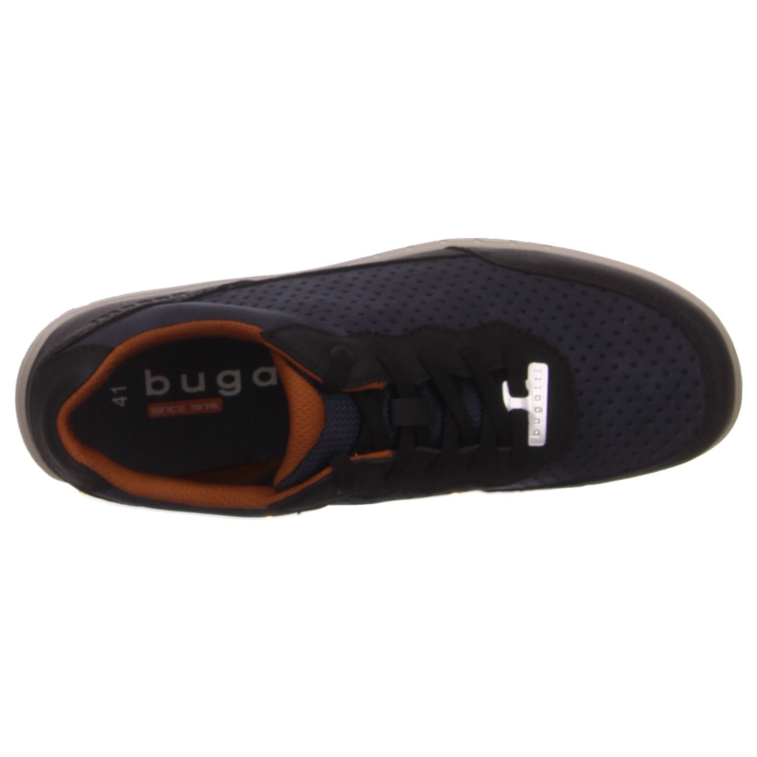 Bugatti Schnürhalbschuh d.blau blau