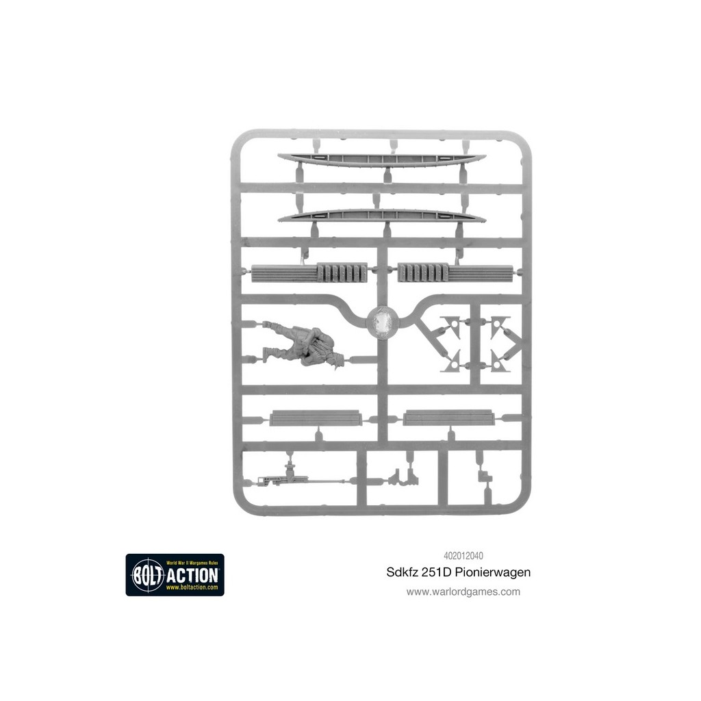 Bolt Action - German - SD.Kfz 251/7 D Pionierwagen